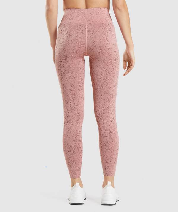 Damske Legíny Gymshark Adapt Fleck Seamless Ruzove | ZP1083275